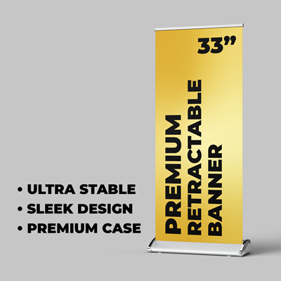 Retractable Premium Banner Stands
