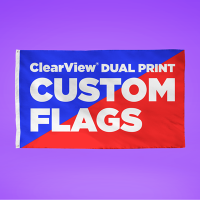 ClearView Custom Flags