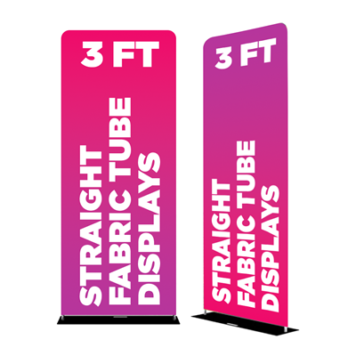 3ft Fabric Tube Display