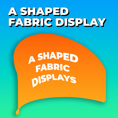 A Shaped Fabric Display