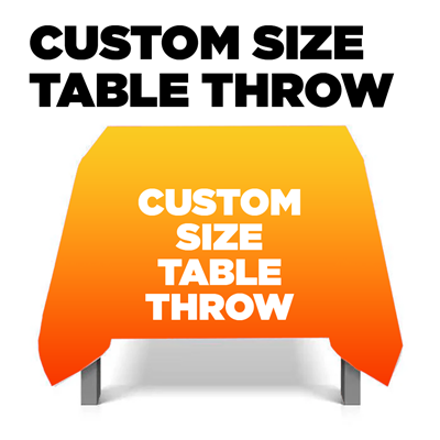 Custom Size Table Throw