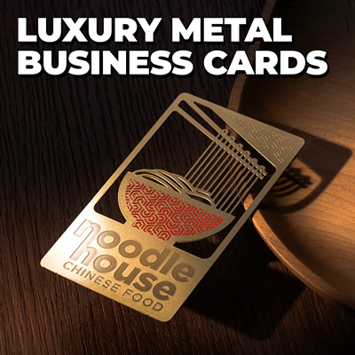 Luxury Metal Business Cards