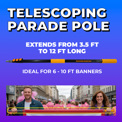 Telescoping Parade Pole