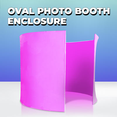 10ft Oval Photo Booth Enclosure