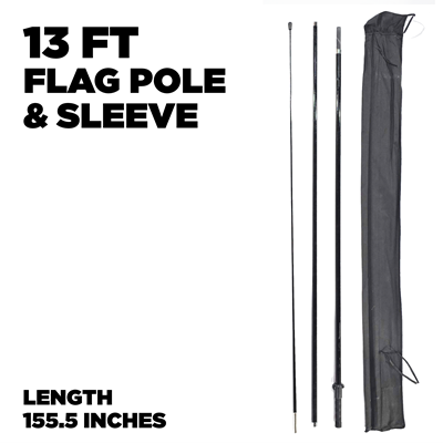 13 Ft Flag Pole and Sleeve