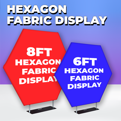 Hexagon Fabric Display