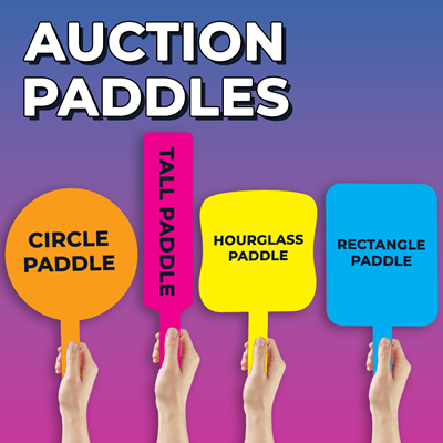 Auction Paddles