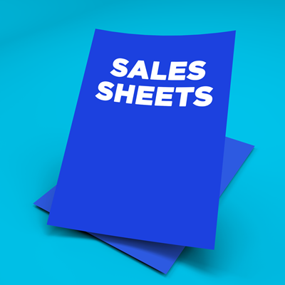 Sales Sheets