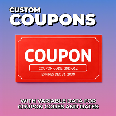 Custom Coupons