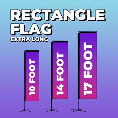 Rectangle Flags Extra Long