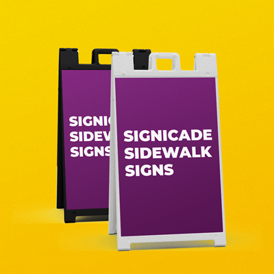 Signicade A-Frame Sidewalk Sign