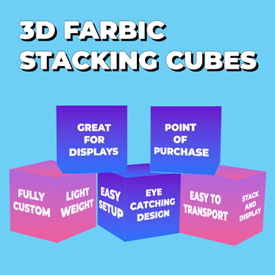 3D Fabric Stacking Cubes 3D Fabric Stacking Cubes