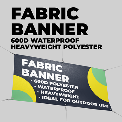 Fabric Banners 600D Heavyweight Polyester