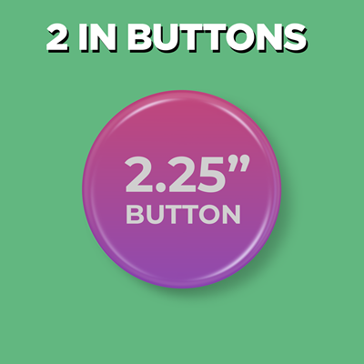 2.25 Inch Buttons