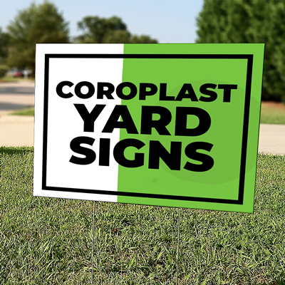 Coroplast Yard Signs