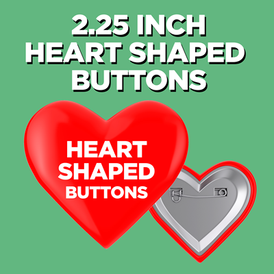 Heart Shaped Buttons